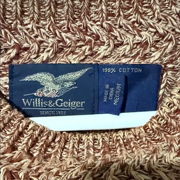 Men’s Willis&Geiger Cotton Knit Crewneck Sweater - Picture 2 of 6